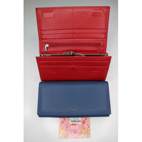 "BALISA"Кошелёк Женский Кожа Магнит КОД :826-173 BLUE