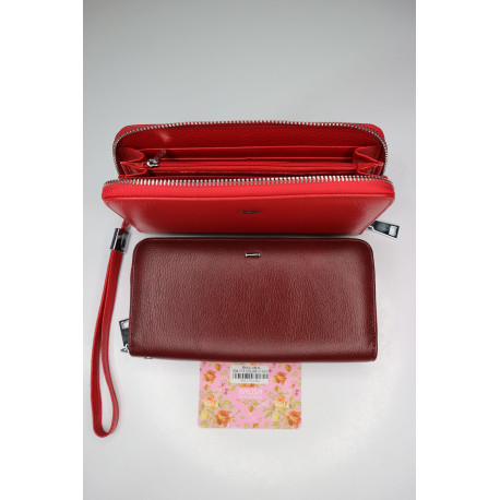 "BALISA"Кошелёк Женский Кожа Магнит КОД :809-173 D.RED