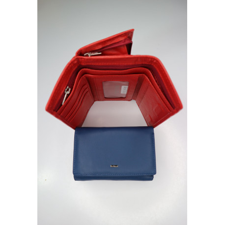 "BALISA"Кошелёк Женский Кожа Магнит КОД :712-173 BLUE