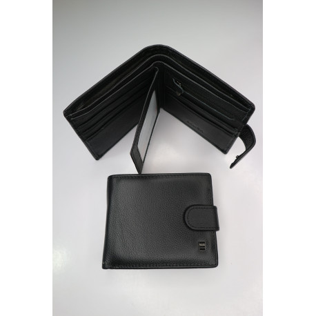 "BALISA"Кошелек Мужской Кожа КОД 628-147 BLACK
