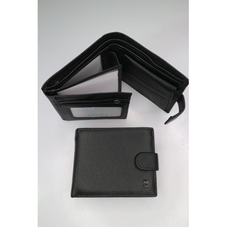 "BALISA"Кошелек Мужской Кожа КОД:003-147 BLACK