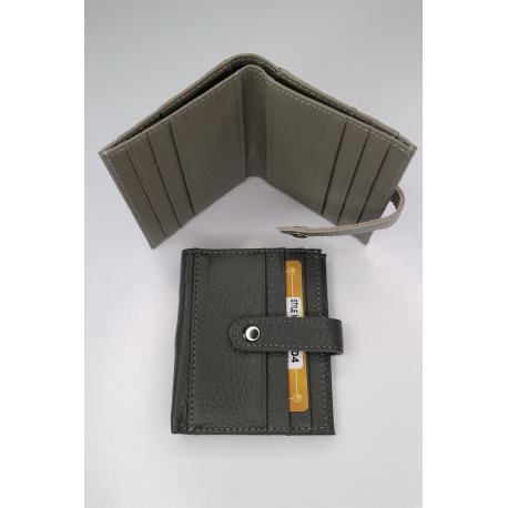 Кошелёк Мужской Кожа "Tailian" КОД T2009-001DARK GREY