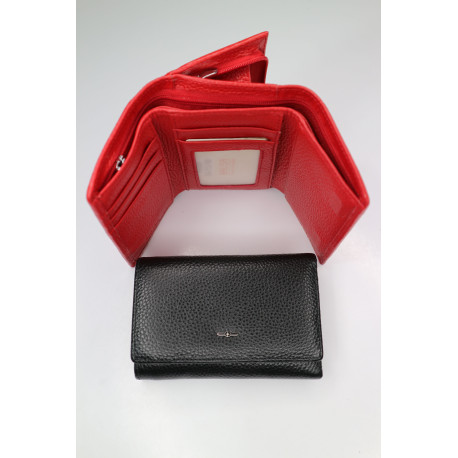 "BALISA"Кошелёк Женский Кожа Магнит КОД :712-175 BLACK
