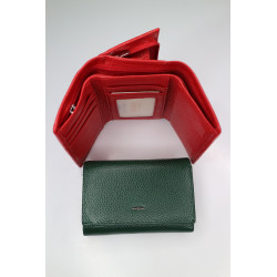 "BALISA"Кошелёк Женский Кожа Магнит КОД :712-175 GREEN