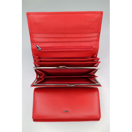 "BALISA"Кошелёк Женский Кожа Магнит КОД :826-175 RED