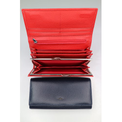 "BALISA"Кошелёк Женский Кожа Магнит КОД :826-175 BLUE