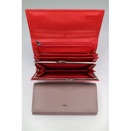 "BALISA"Кошелёк Женский Кожа Магнит КОД :826-175 T.PURPLE