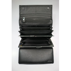 "BALISA"Кошелёк Женский Кожа Магнит КОД :BAS8-826 BLACK