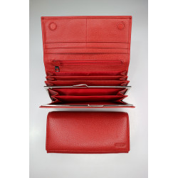 "BALISA"Кошелёк Женский Кожа Магнит КОД :BAS8-826 RED