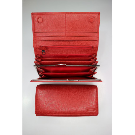 "BALISA"Кошелёк Женский Кожа Магнит КОД :BAS8-826 RED