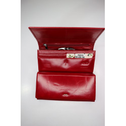 "BALISA"Кошелёк Женский Кожа Магнит КОД :BA-826-156 RED