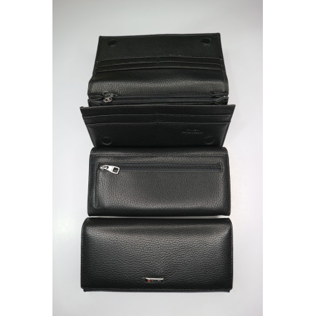 "BALISA"Кошелёк Женский Кожа Магнит КОД :BAS13-515 BLACK