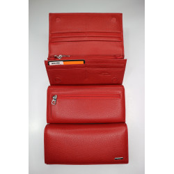 "BALISA"Кошелёк Женский Кожа Магнит КОД :BAS10-515 RED