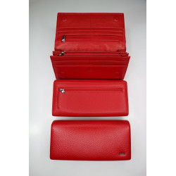"BALISA"Кошелёк Женский Кожа Магнит КОД :515-163 RED