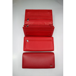 "BALISA"Кошелёк Женский Кожа Магнит КОД :515-165 D.RED