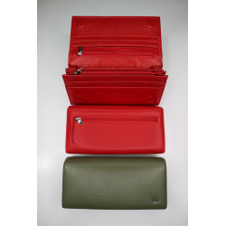 "BALISA"Кошелёк Женский Кожа Магнит КОД :515-165 GREEN
