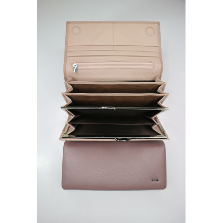 "BALISA"Кошелёк Женский Кожа Магнит КОД :826-165 LR.PINK